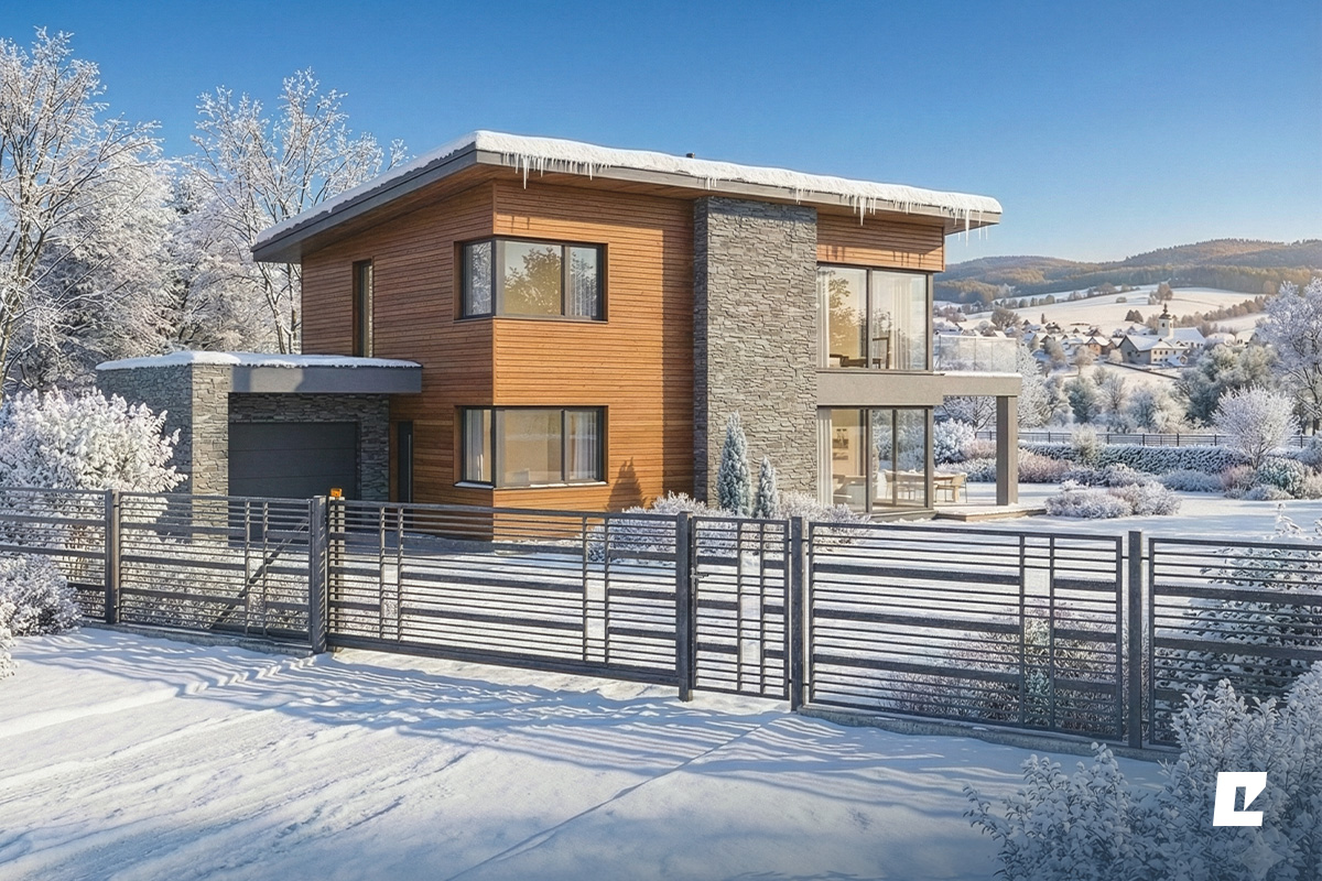 Oplotenie pozemku: pokoj na roky a zaujímavý dizajn