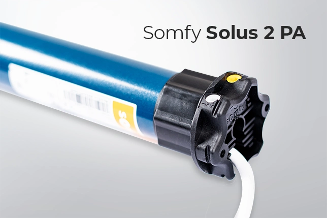 Solus 2 PA – nový, spoľahlivý pohon pre žalúzie